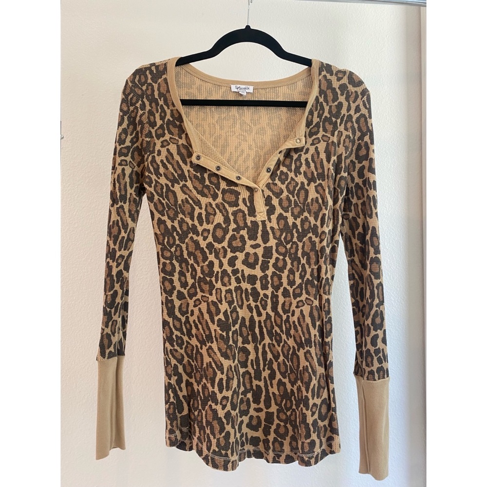 Splendid Cheetah Top
